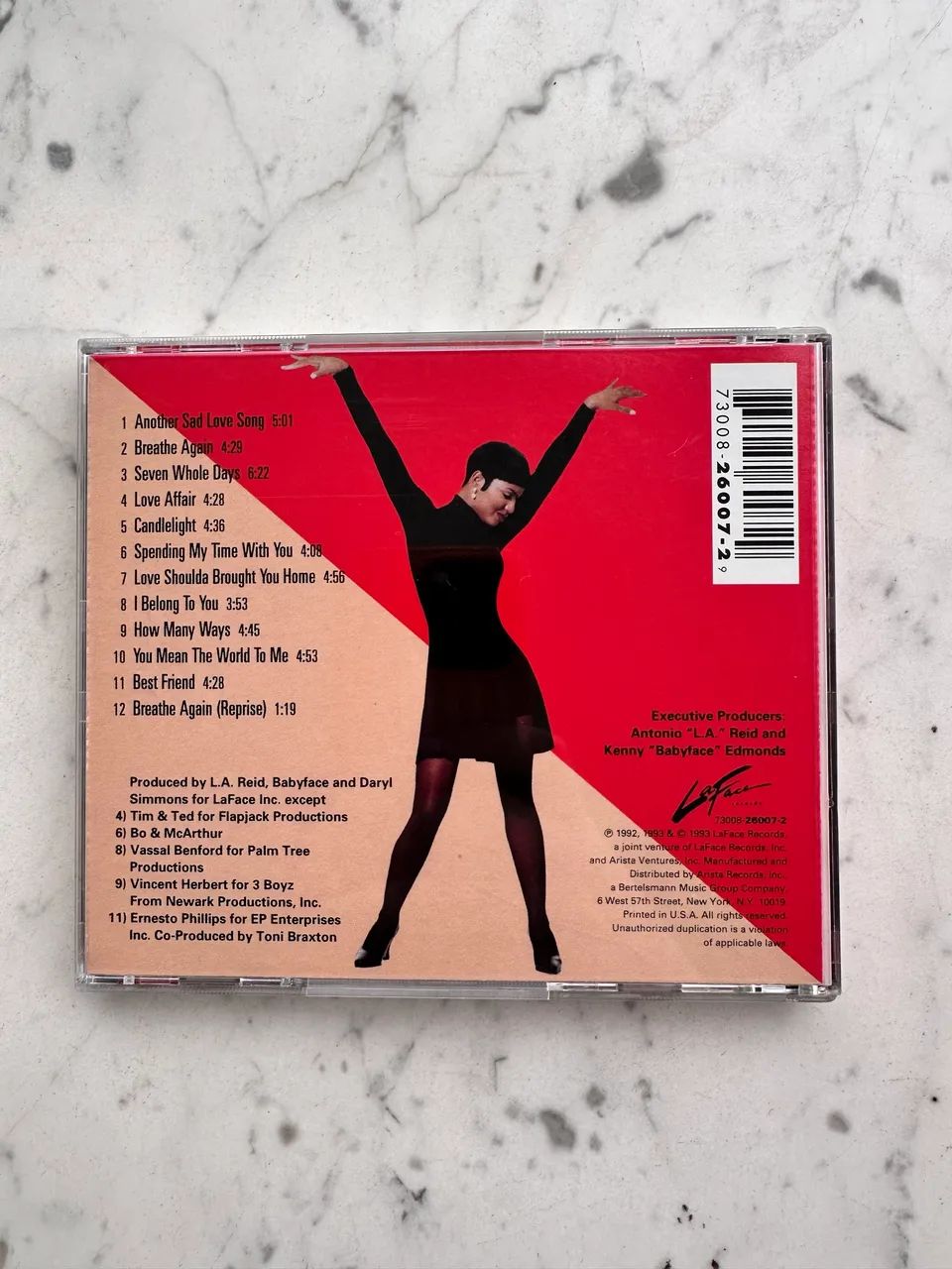 CD Toni Braxton - Debut Album edição especial  - Foto 2