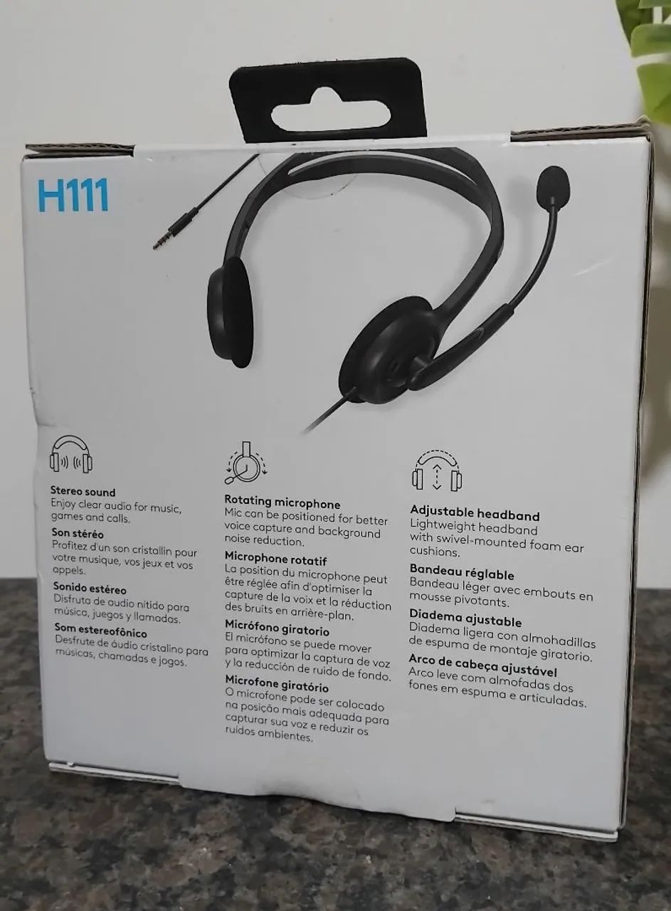 Fone Logitech - H111 (LACRADO) - Foto 2