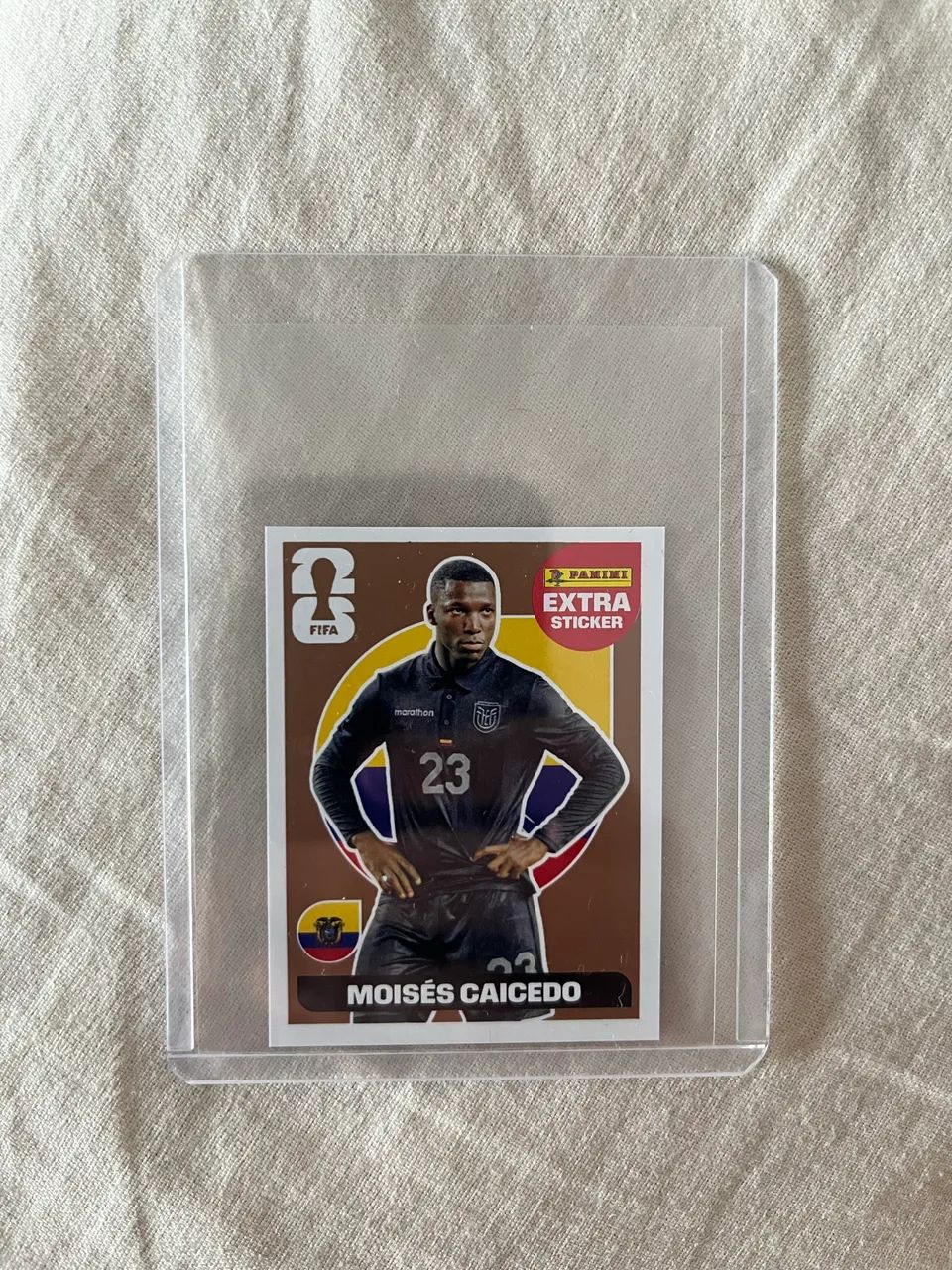 Figurinha Legend Copa 2026 ? Moisés Caicedo Bronze - Foto 2