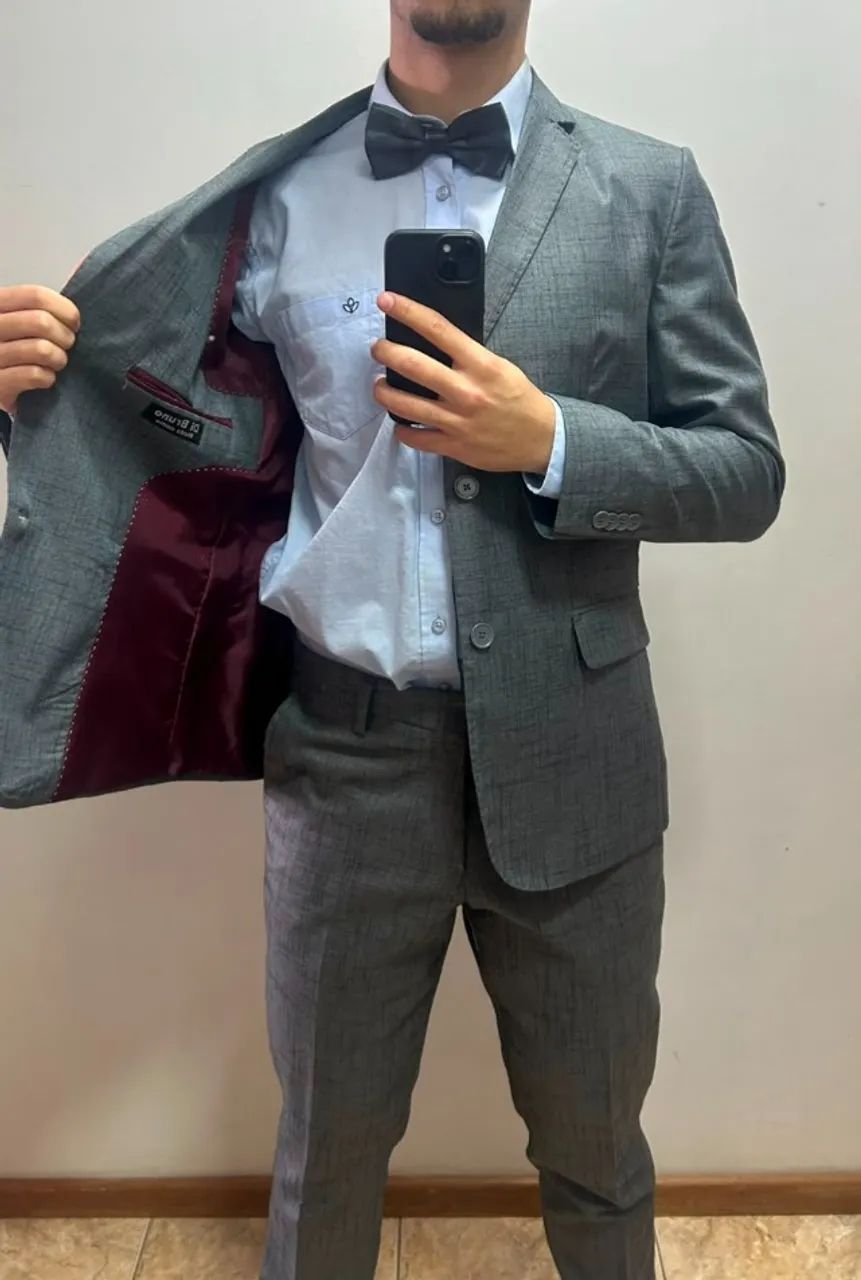 Terno Cinza 