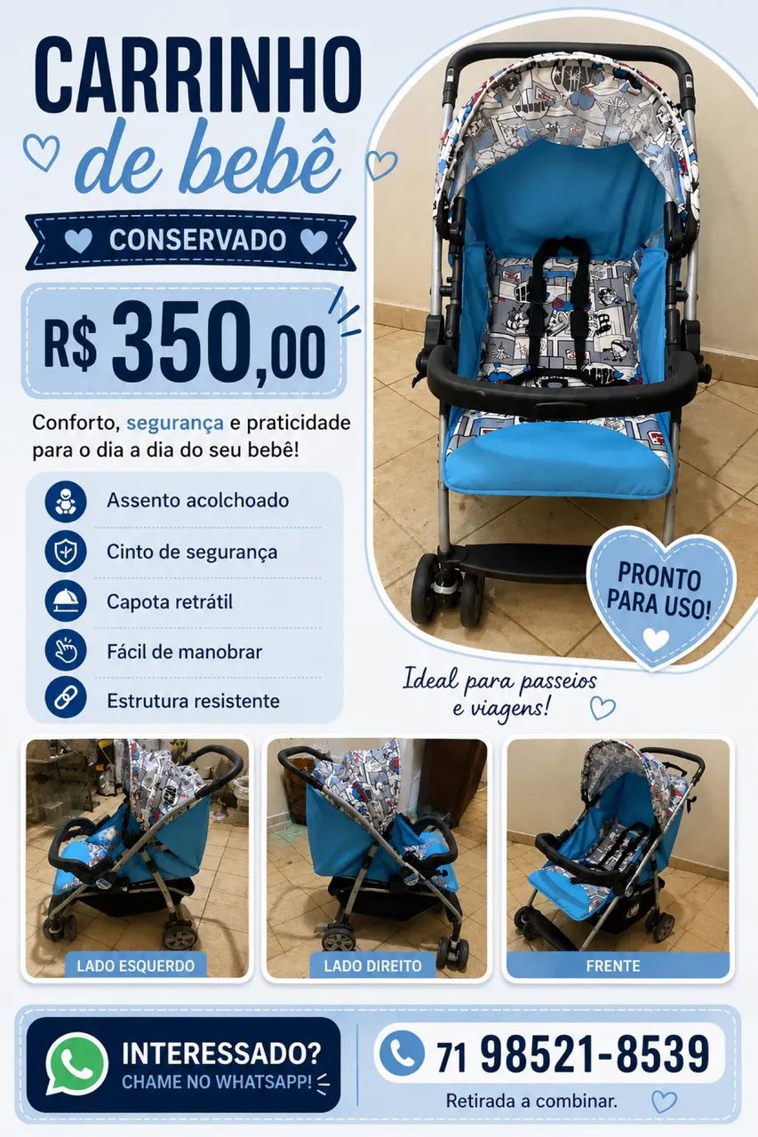 Carrinho de Bebê 