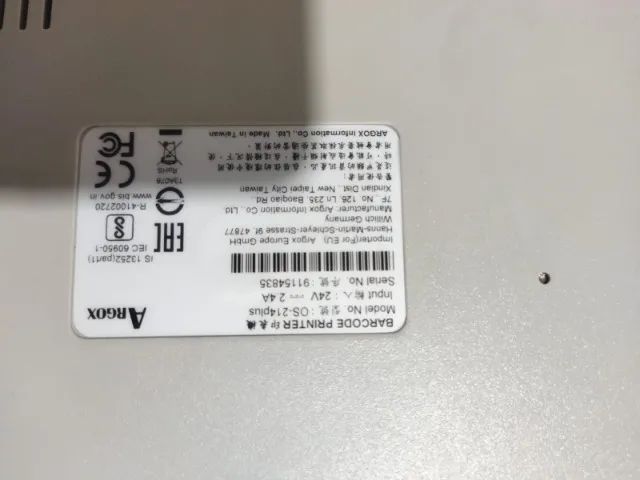 Impressora Térmica de Código de Barras e Etiquetas Argox OS-214plus (Usada) - Foto 5