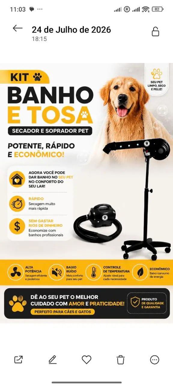 Secador e soprador pet - Foto 3