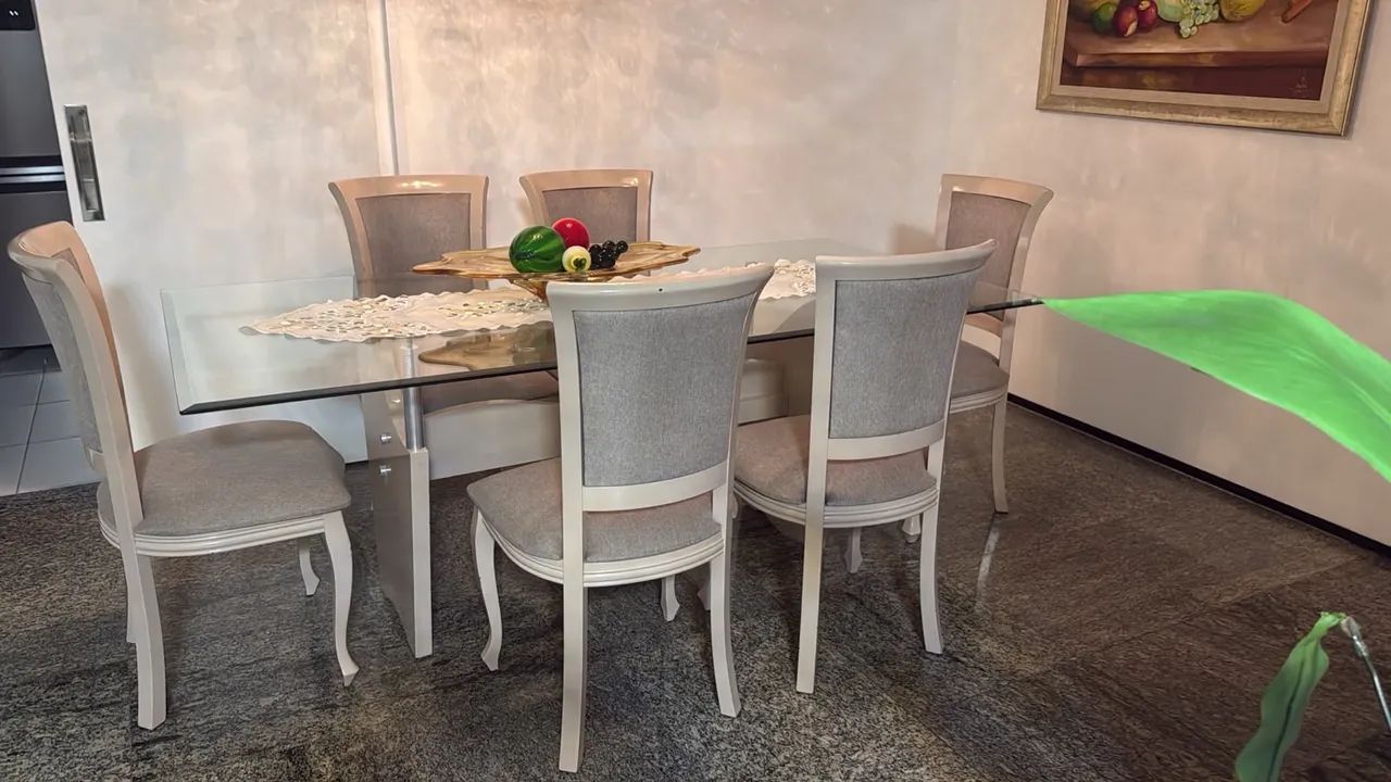 Mesa de jantar com 6 cadeiras  - Foto 3