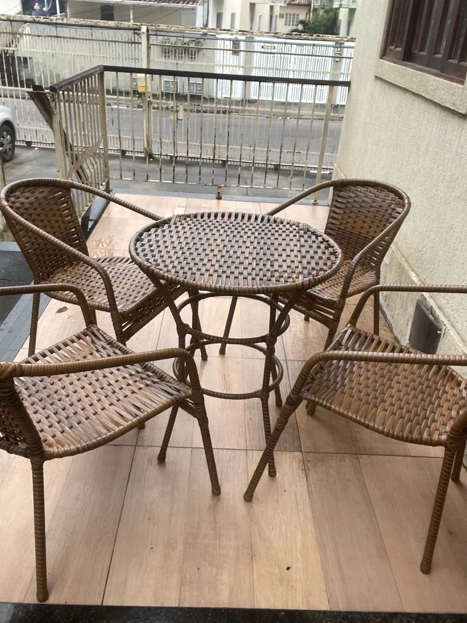 Conjunto mesa e cadeiras área externa - Foto 2