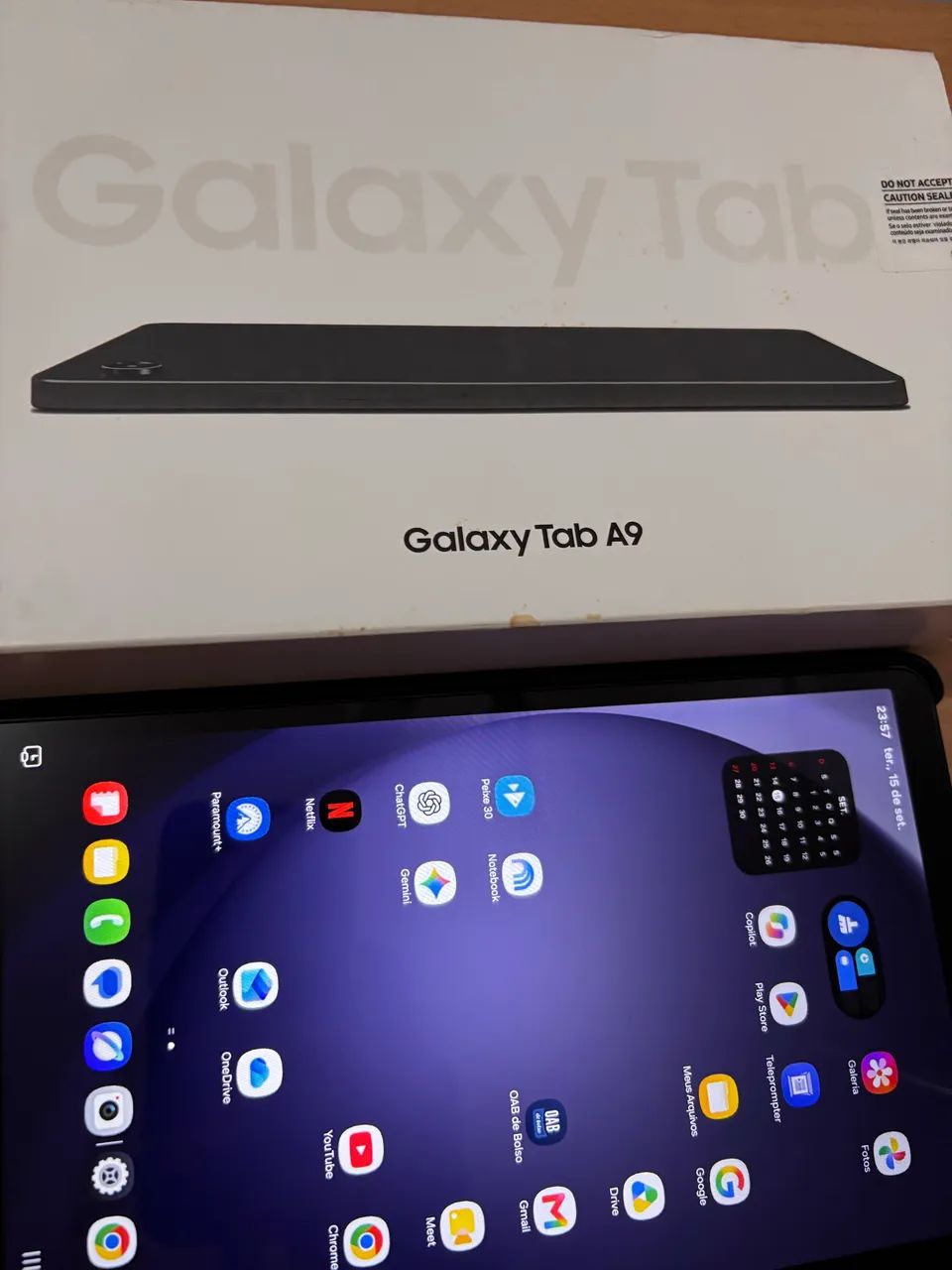 Samsung Galaxy Tab A9 4G 64GB / 4GB RAM / NOVO - Foto 5