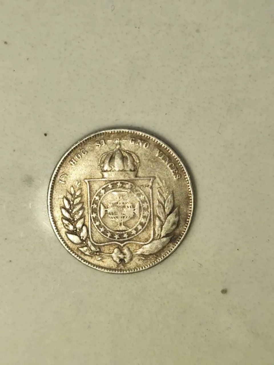 Moeda antiga de 1867 - Foto 2