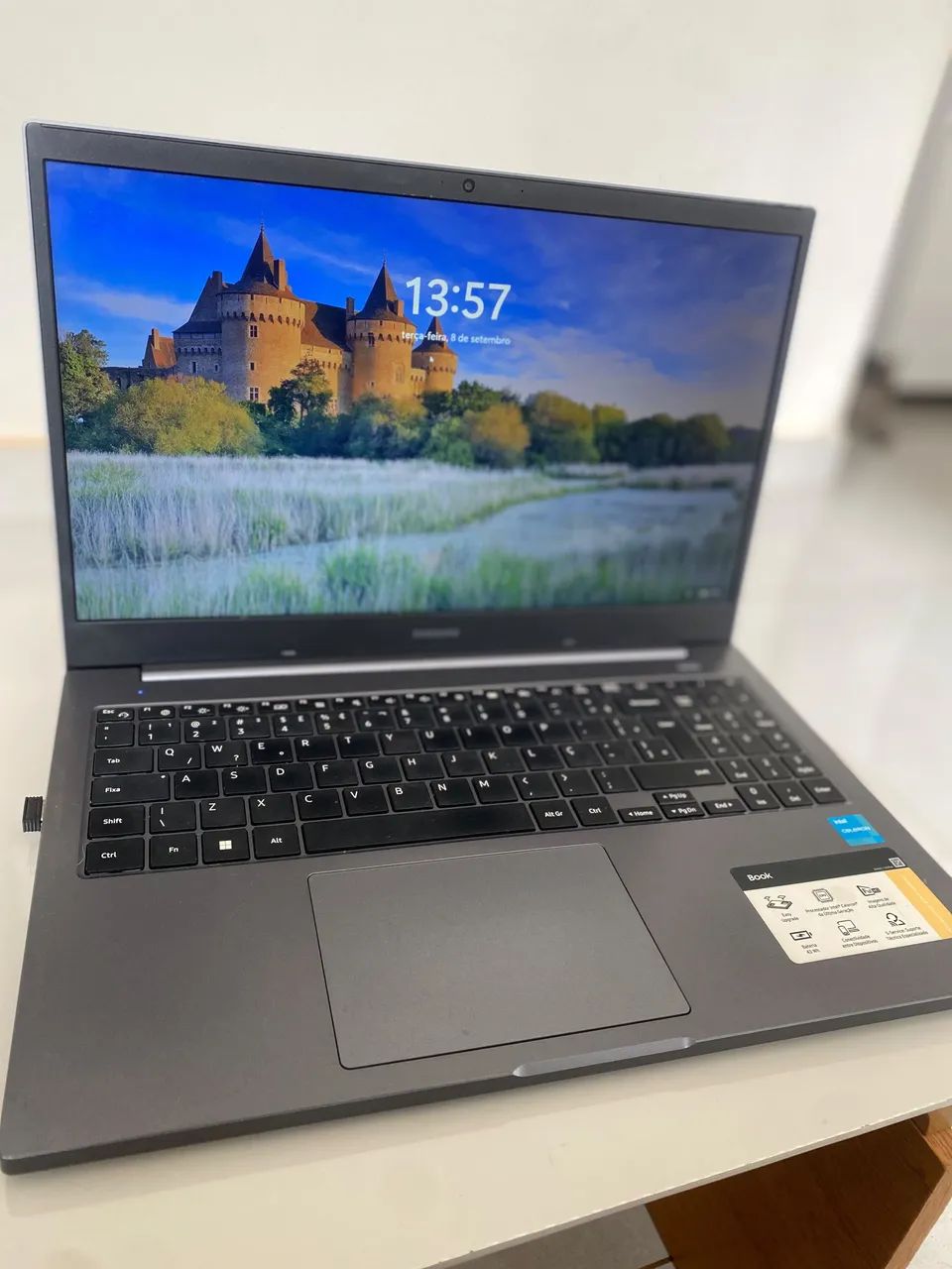 Notebook SAMSUNG BOOK np550xda cinza 