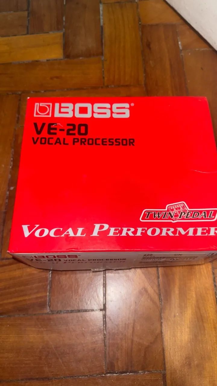 Pedal Boss VE-20 Vocal Processor em perfeitas condições! - Foto 2