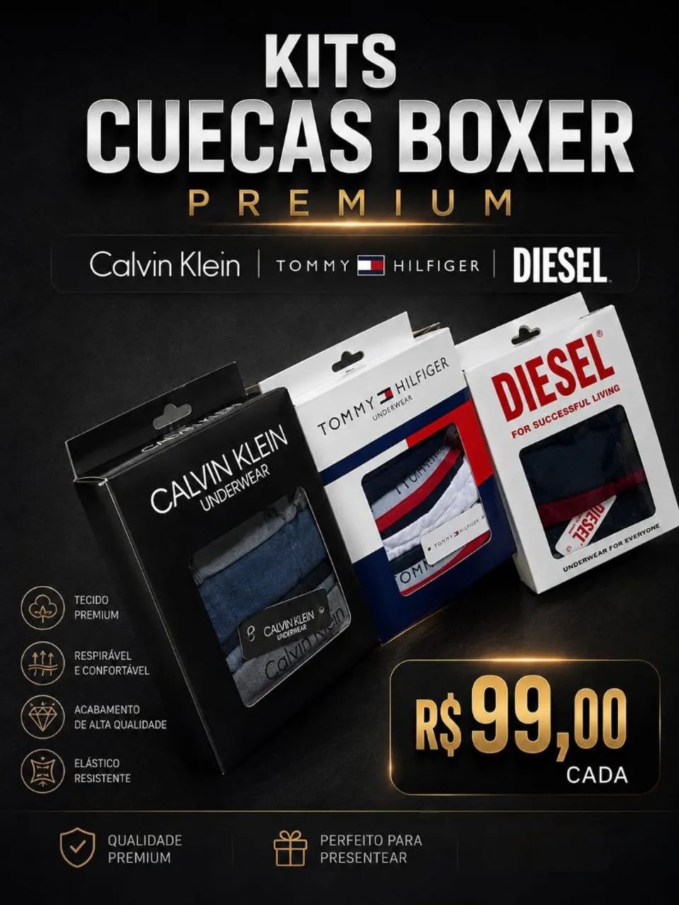 Cueca boxer 
