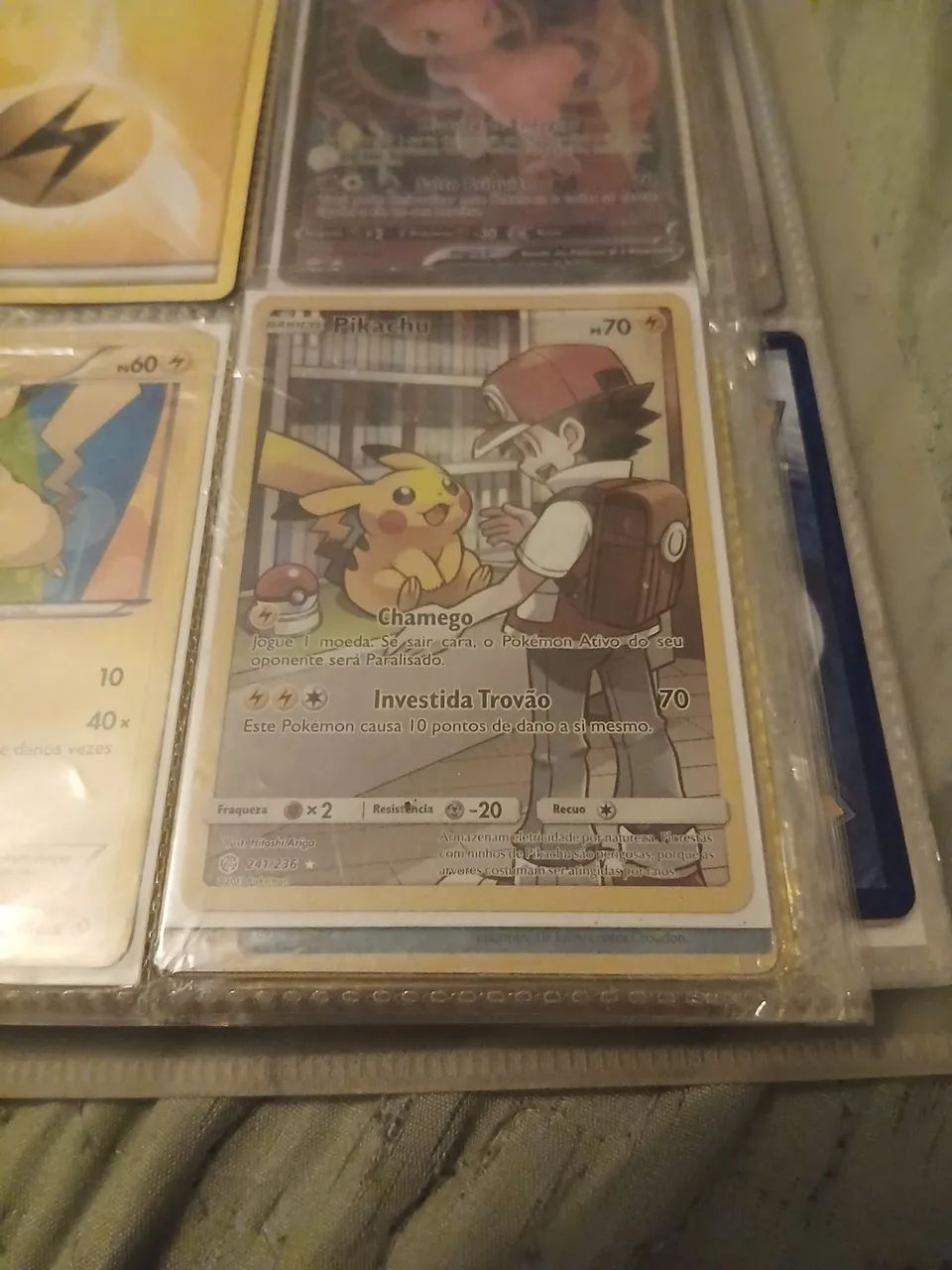 Carta TCG PIKACHU!!