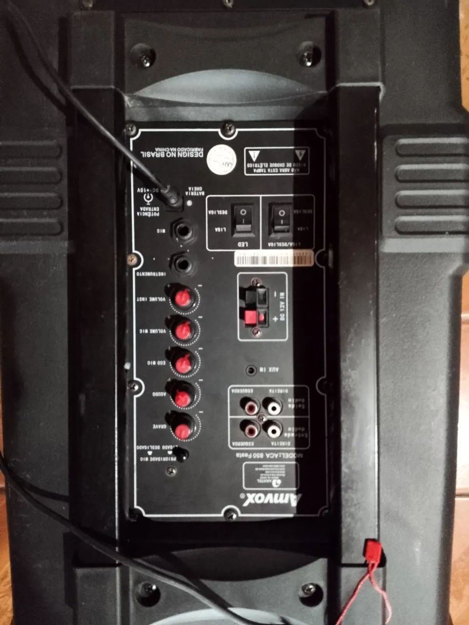 Vende se caixa amplificada Amvox  - Foto 2
