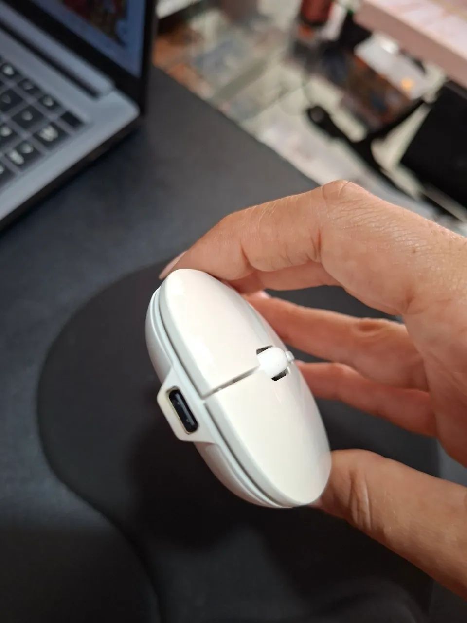 Mouse sem fio recarregável  - Foto 4