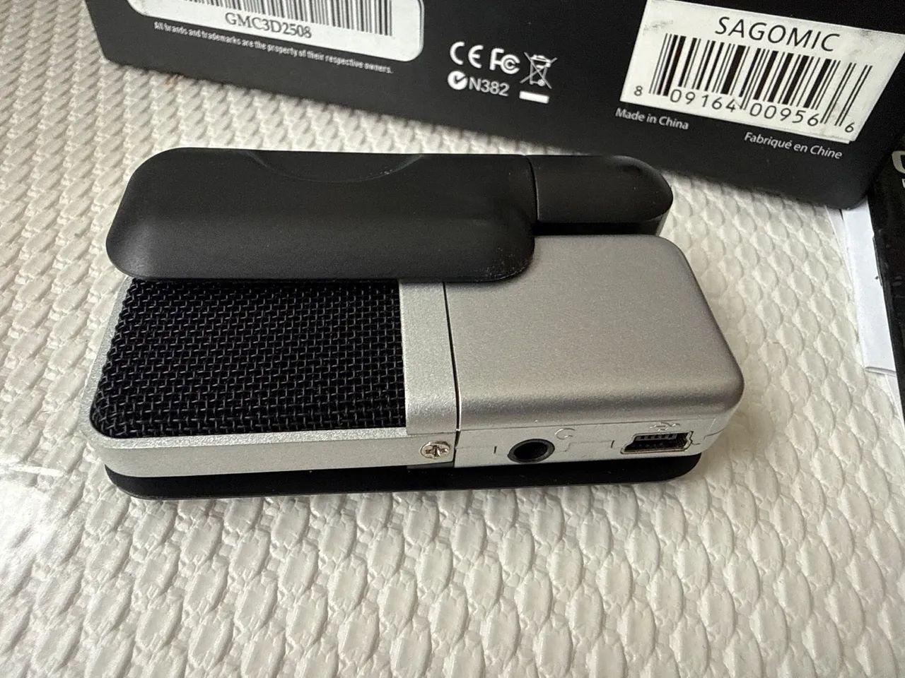 Microfone USB Samson Go Mic Portátil | Completo com Case | Estado de Novo - Foto 3