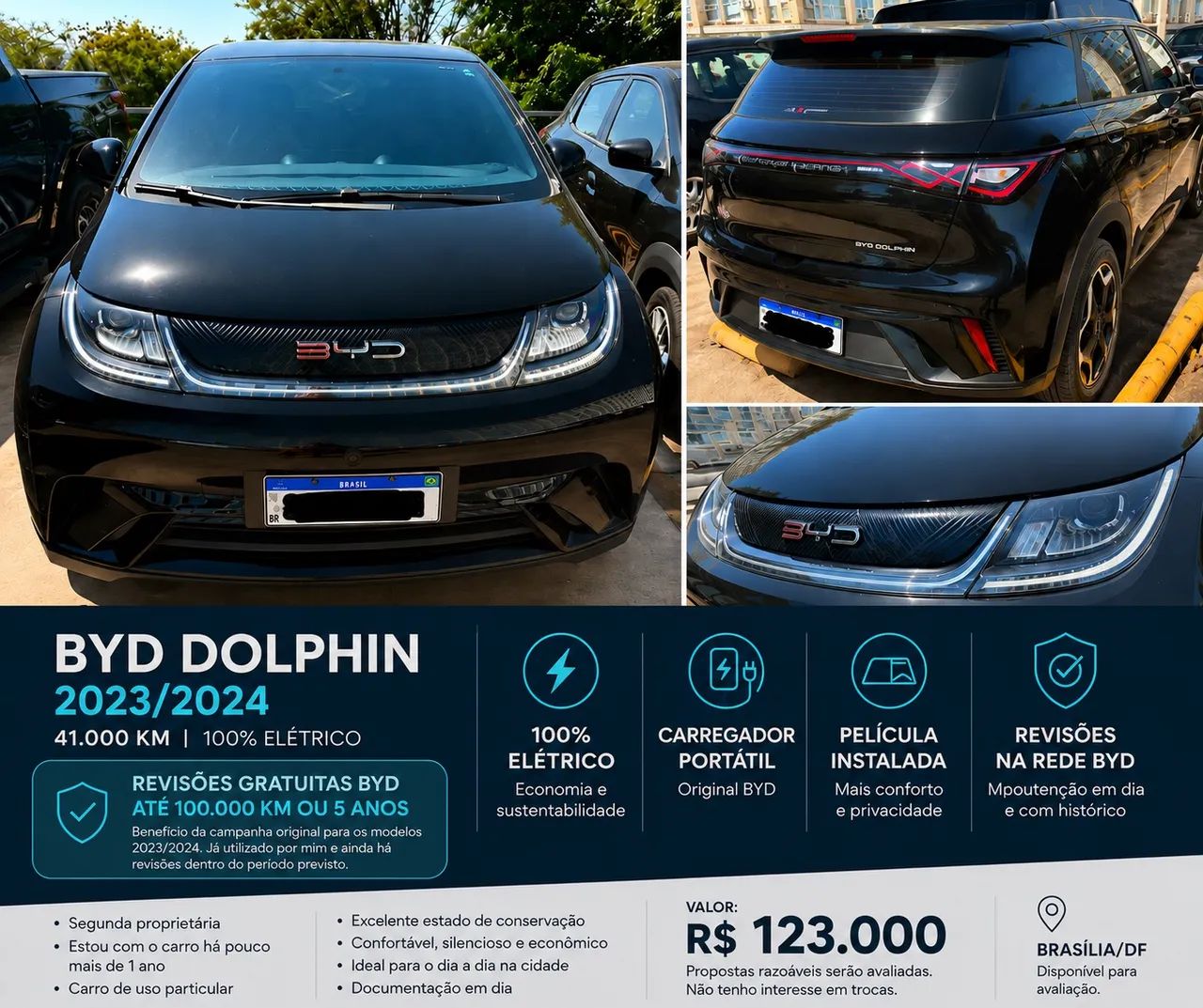 BYD Dolphin EV (Elétrico) 2024