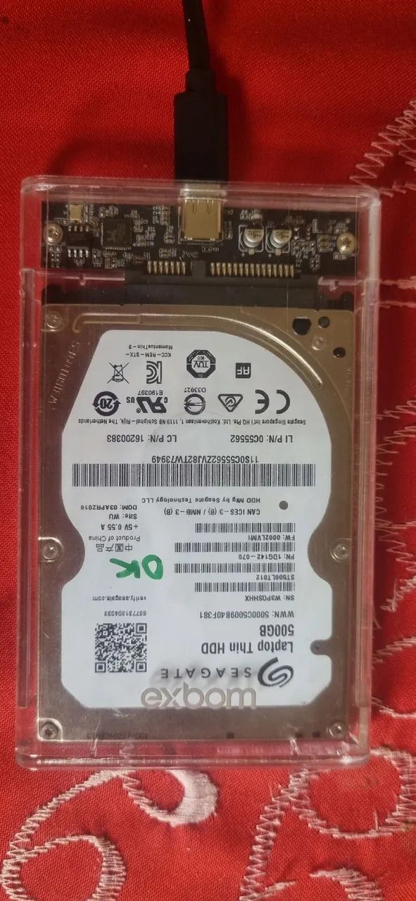 HD externo 500 gigas  - Foto 2