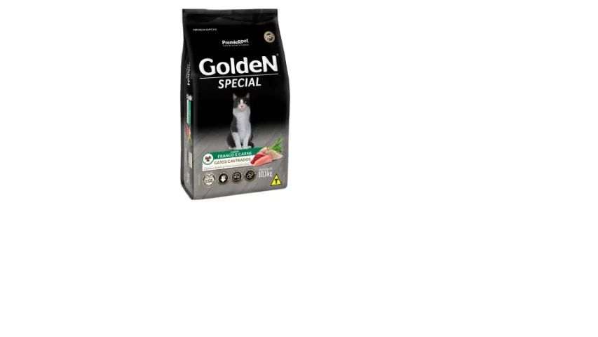 Ração Golden Gatos 10,1KG - Foto 3