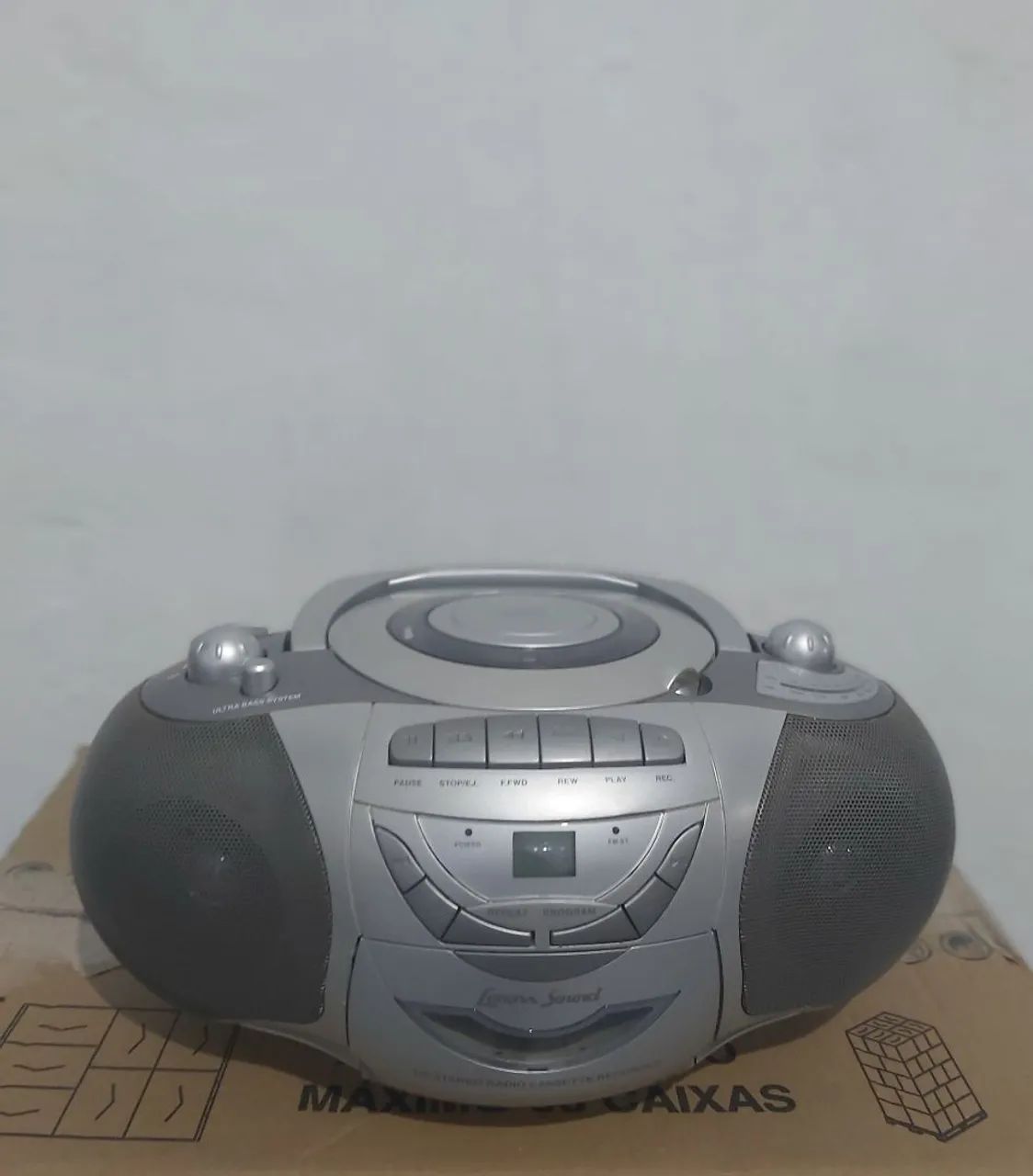 Micro System Lenoxx Sound Com CD e K7