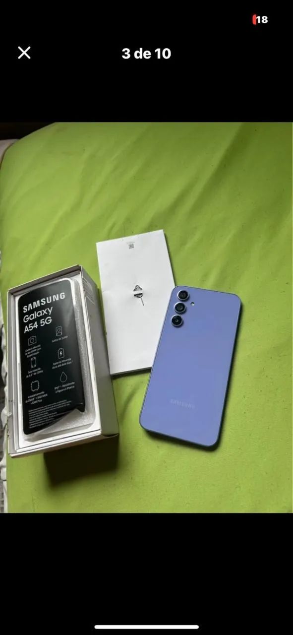 Vendo um a54 com nota fiscal completo  - Foto 2