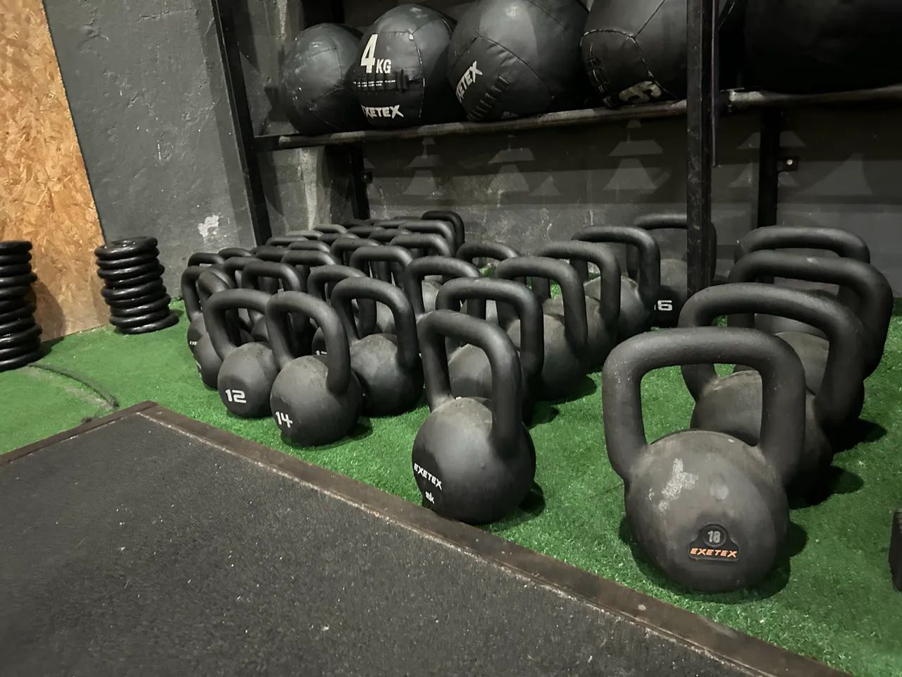 Kettlebell revertido diversas kilagens 