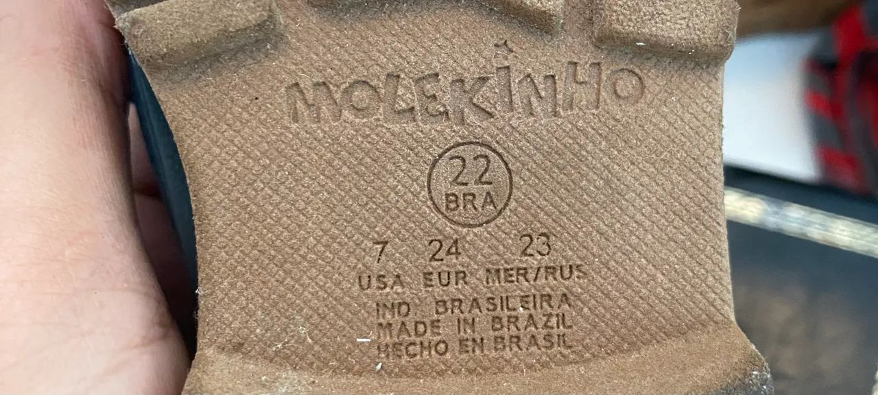 Bota masculina Molekinho
