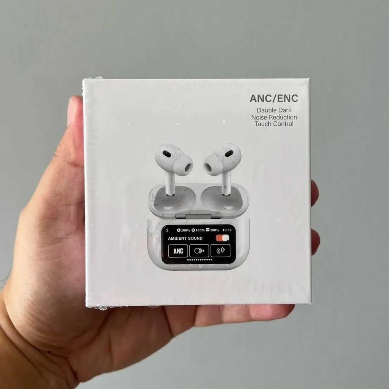 Fone Bluetooth A9 PRO com tela inteligente  - Foto 4
