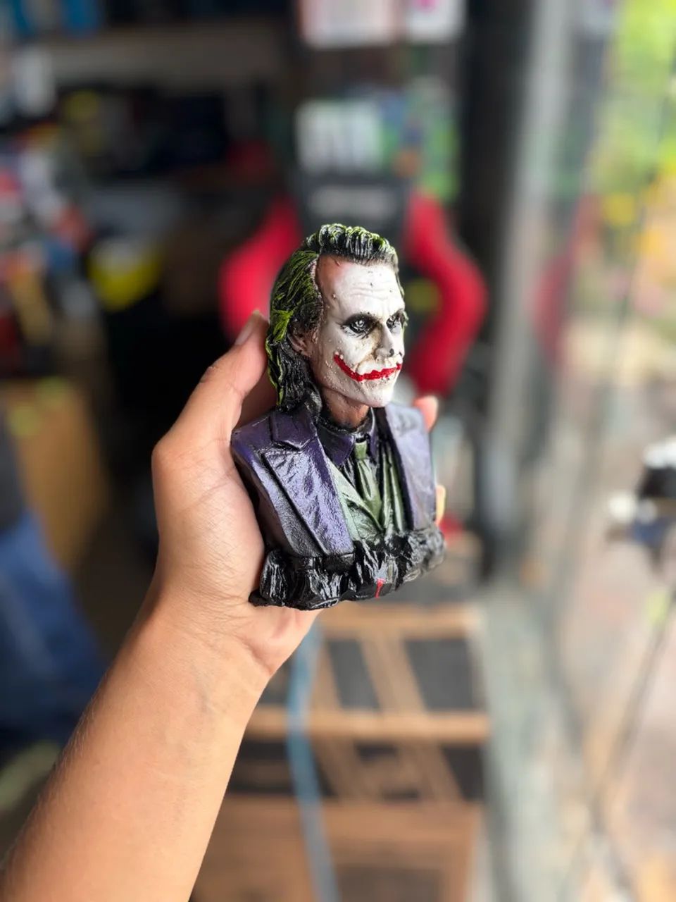 Action Figure Coringa - Resina 14cm - Foto 5