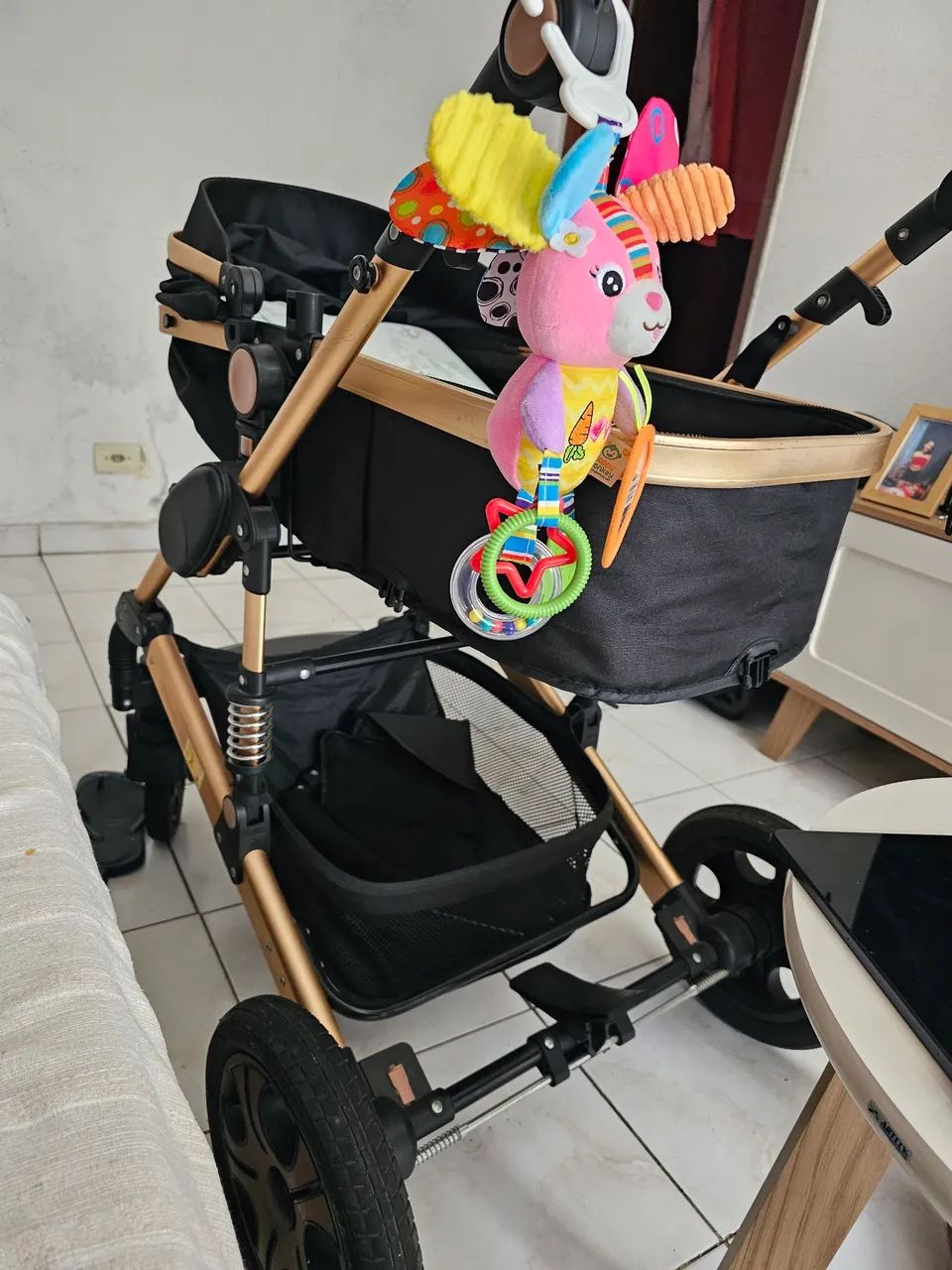 Carrinho de bebê + bebê conforto  - Foto 5