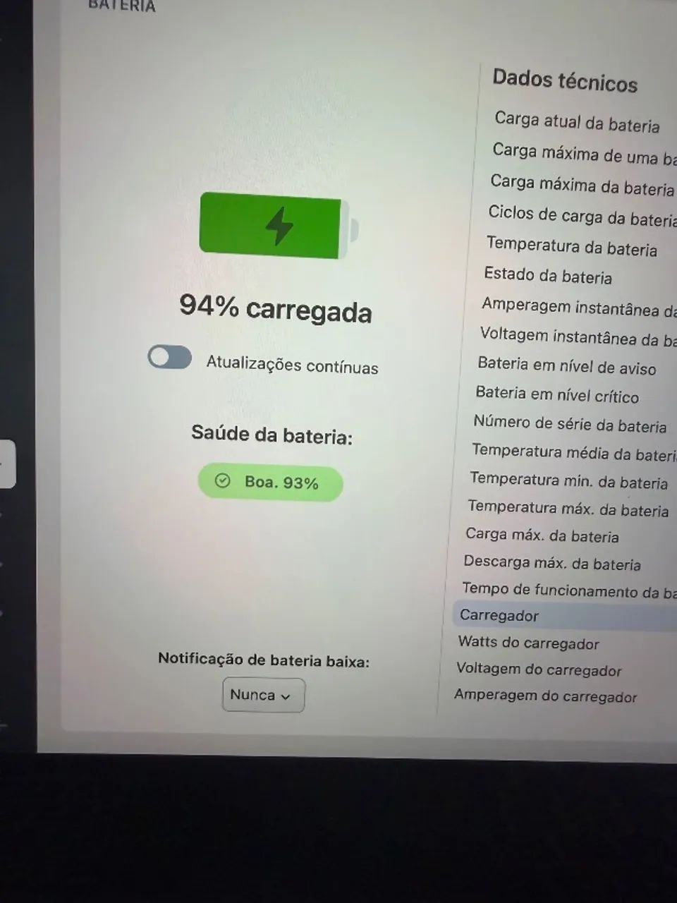 Ipad 9å geração  64 Mb  Saúde da Bateria 93% - 135 ciclos - Foto 3