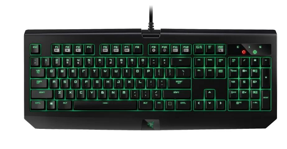 Teclado mecânico razer blackwidow