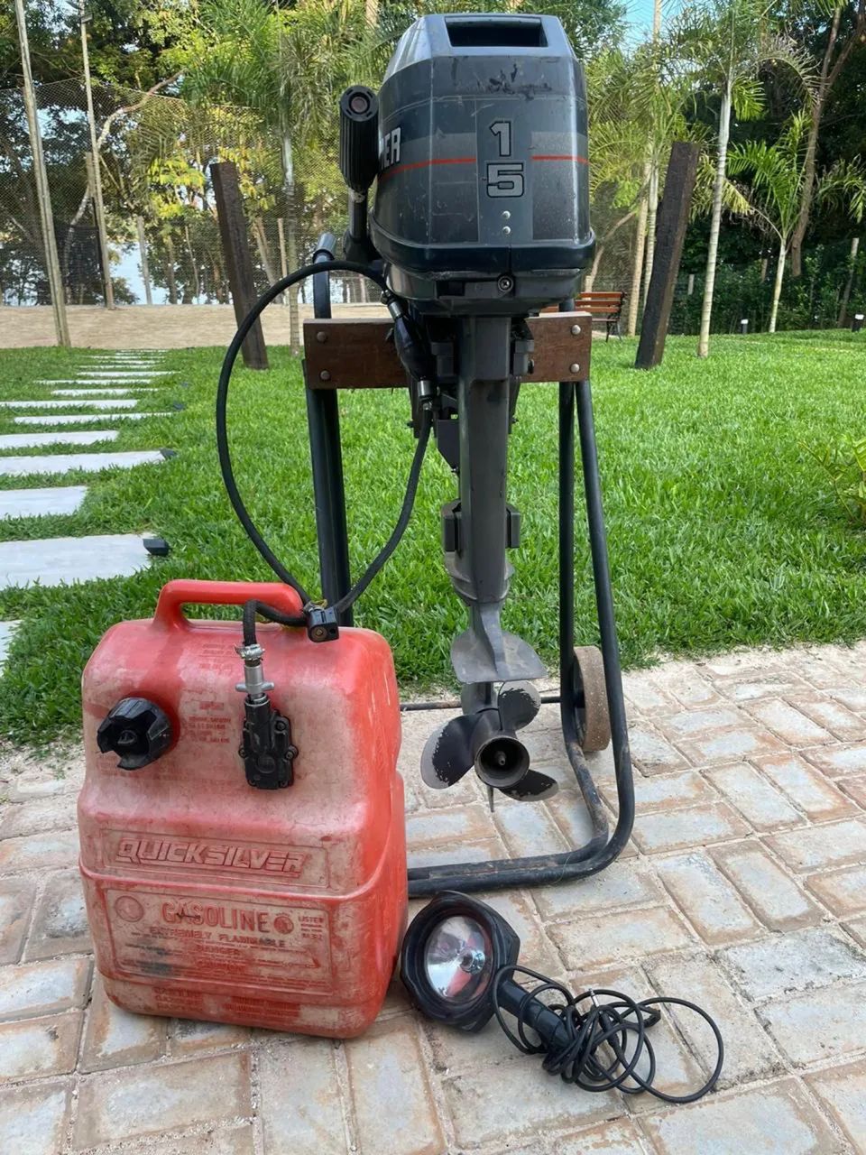 Motor de popa Mariner 15HP  - Foto 3