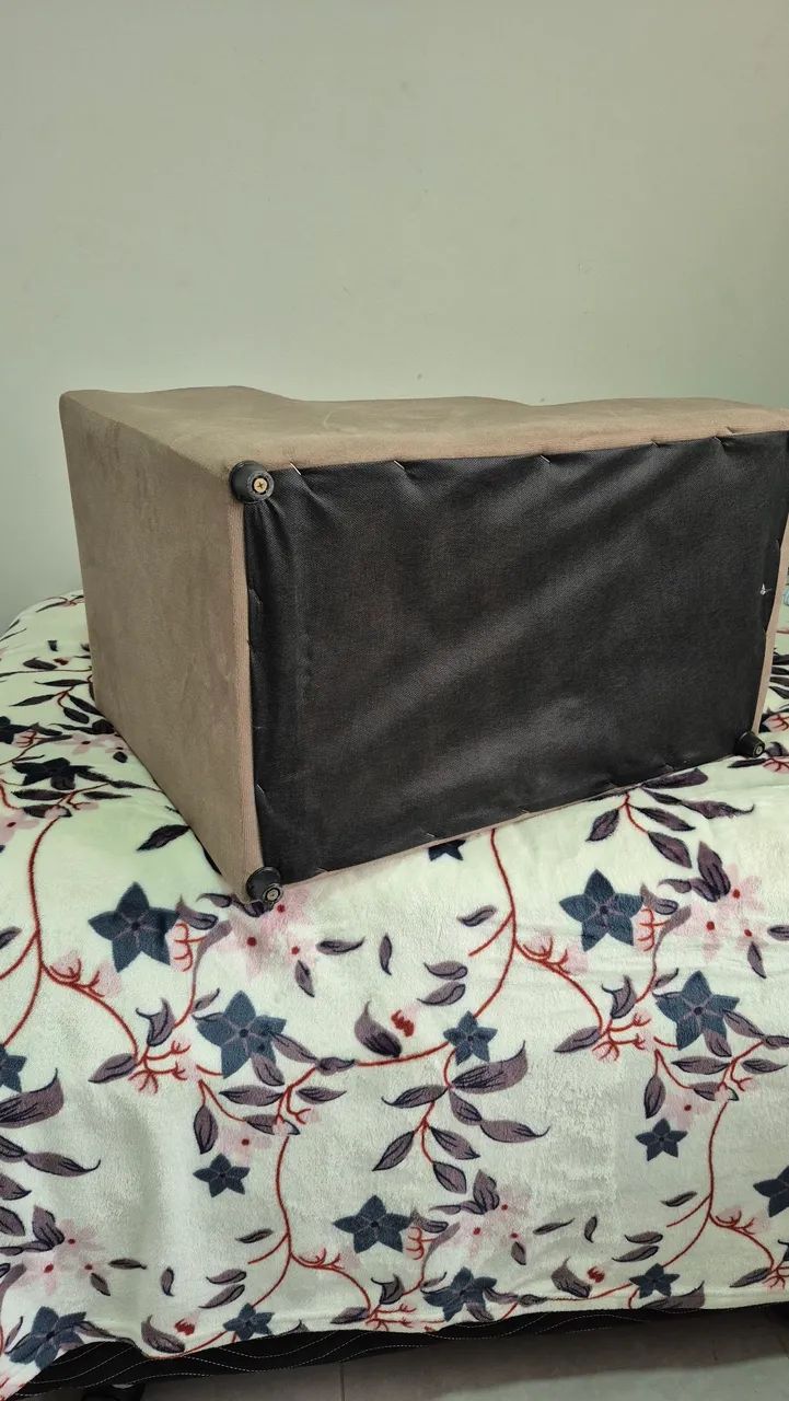 Escadinha Pet 3 Degraus em Suede - Ideal para Cães Pequenos - Foto 5