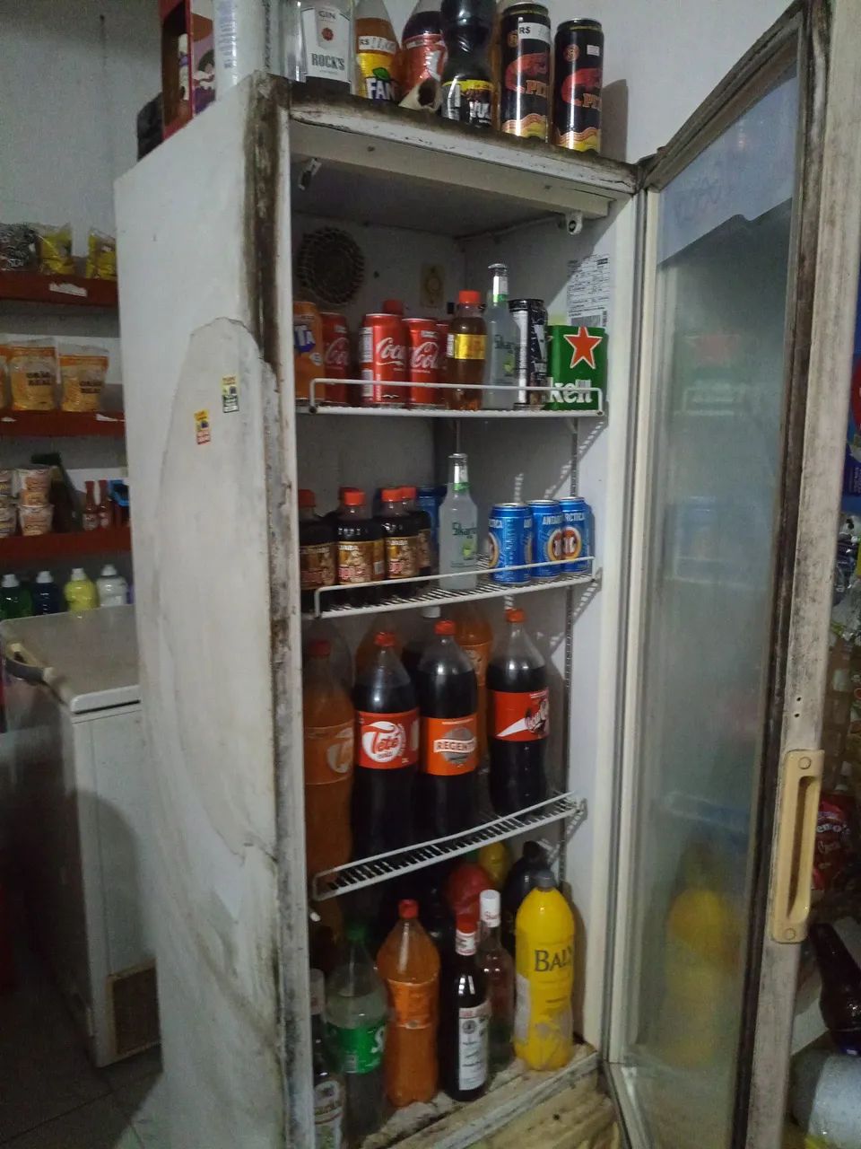 Expositor e freezers