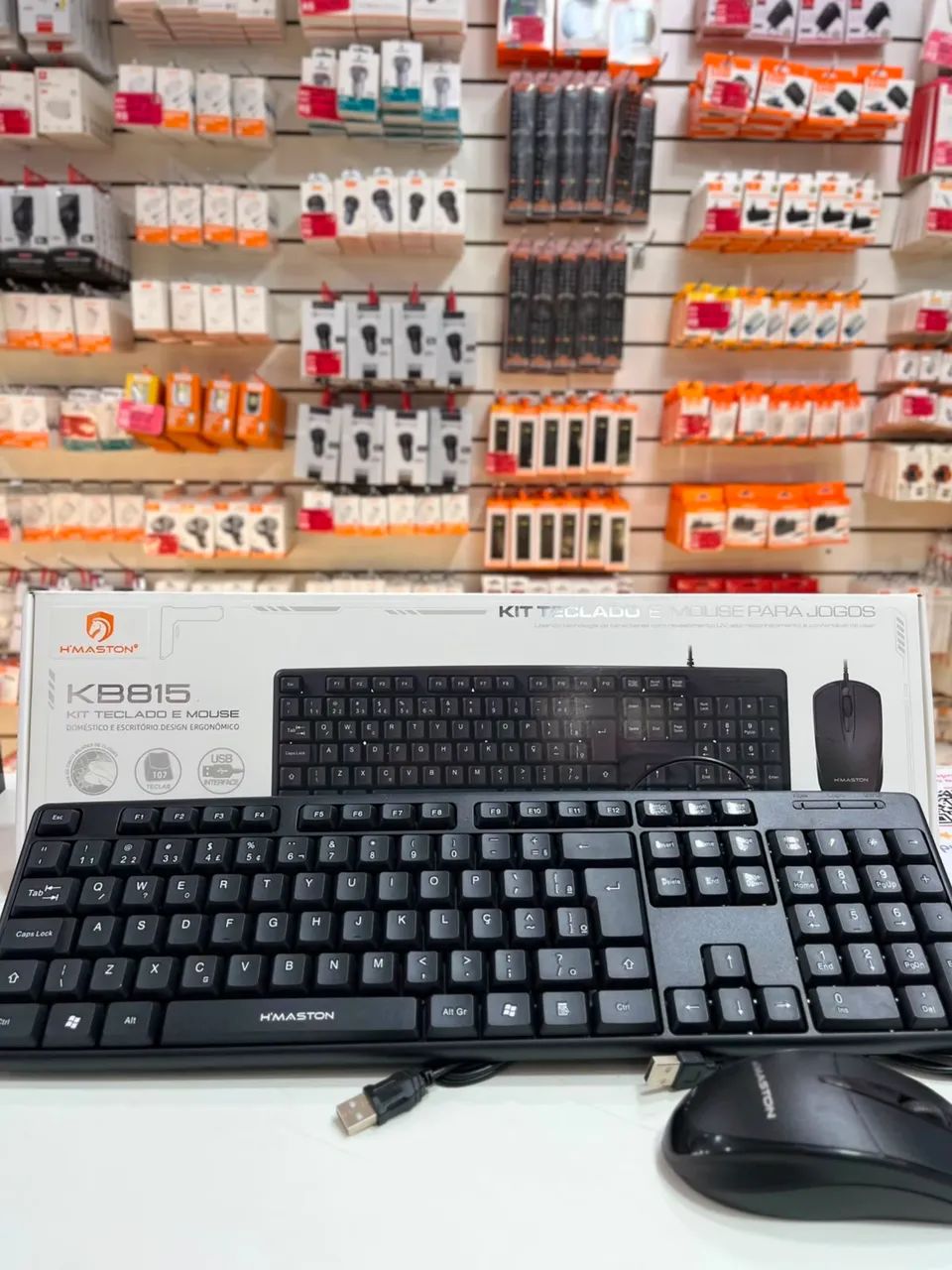 Teclado mais mouse 