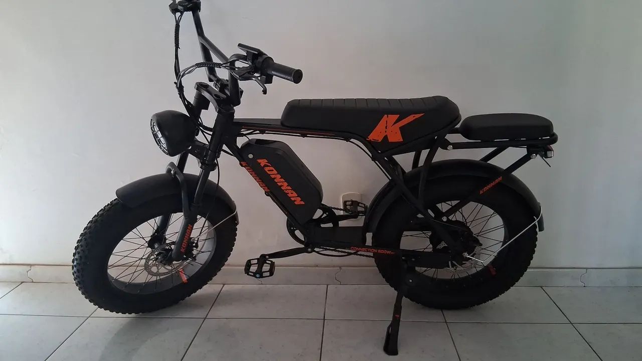 Bicicleta elétrica 500w 