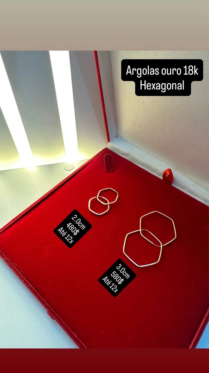 Argola Áfricana em ouro 18k - Foto 4