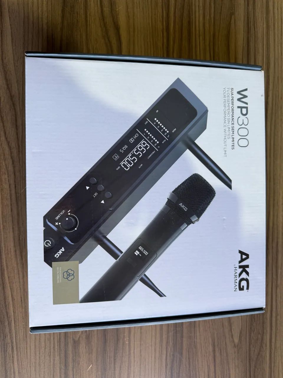 Microfone Sem Fio AKG WMS300 + Bastão LX - Completo (Excelente Estado) - Foto 2