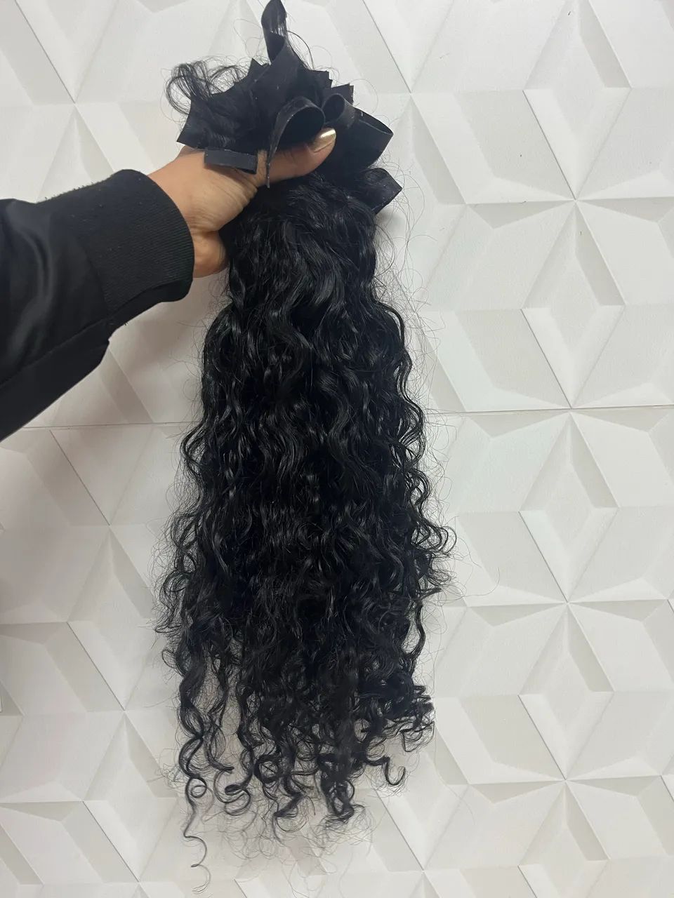 Cabelo humano cacho caipira   - Foto 5