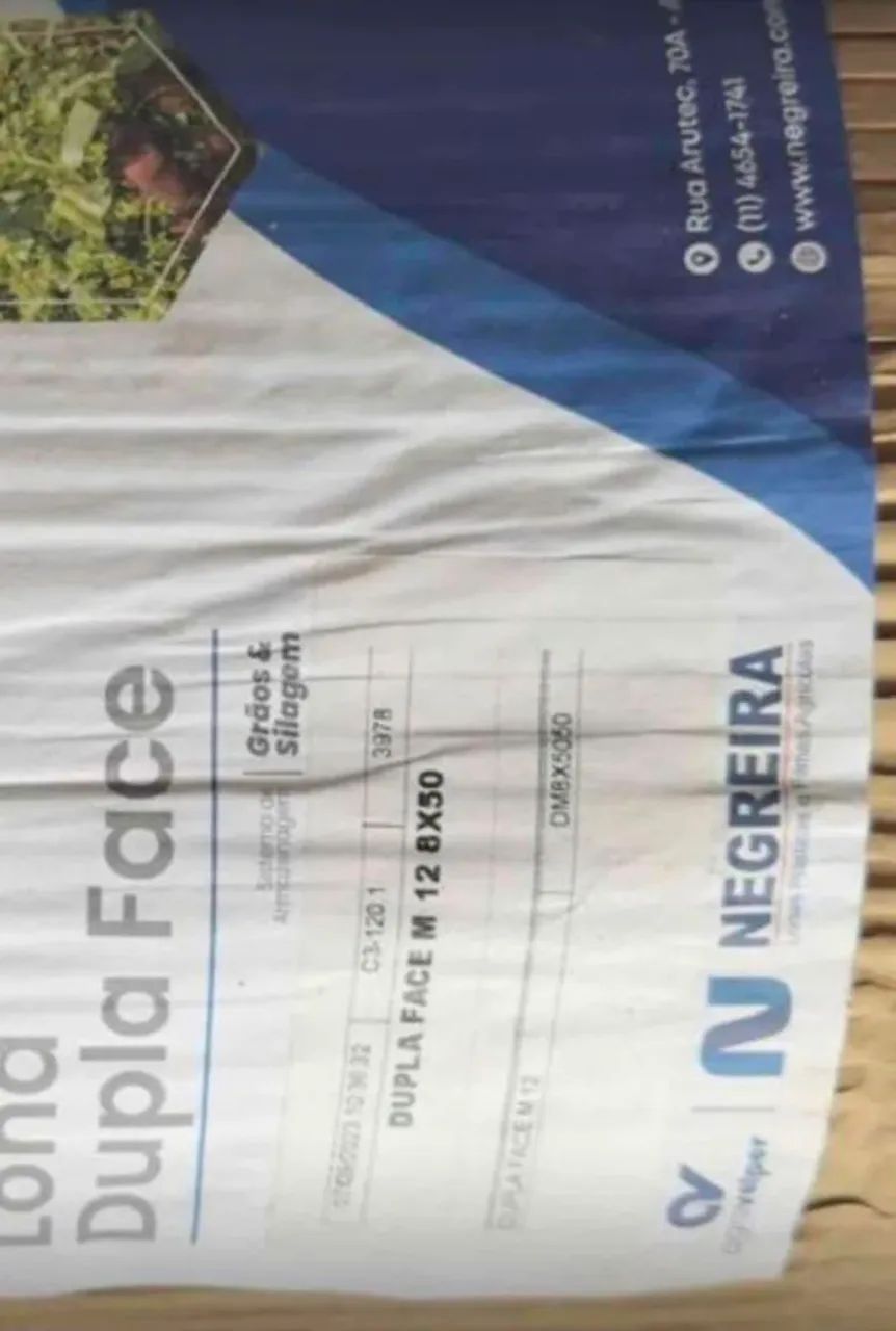 Lona dupla face de silagem  - Foto 2