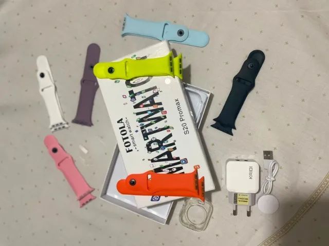 Kit de Pulseiras para Relógio Smartwatch Várias Cores - Foto 4