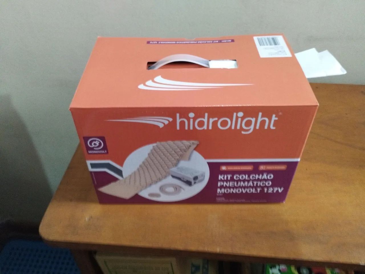 Kit colchão pneumático monovolt 127 novo
