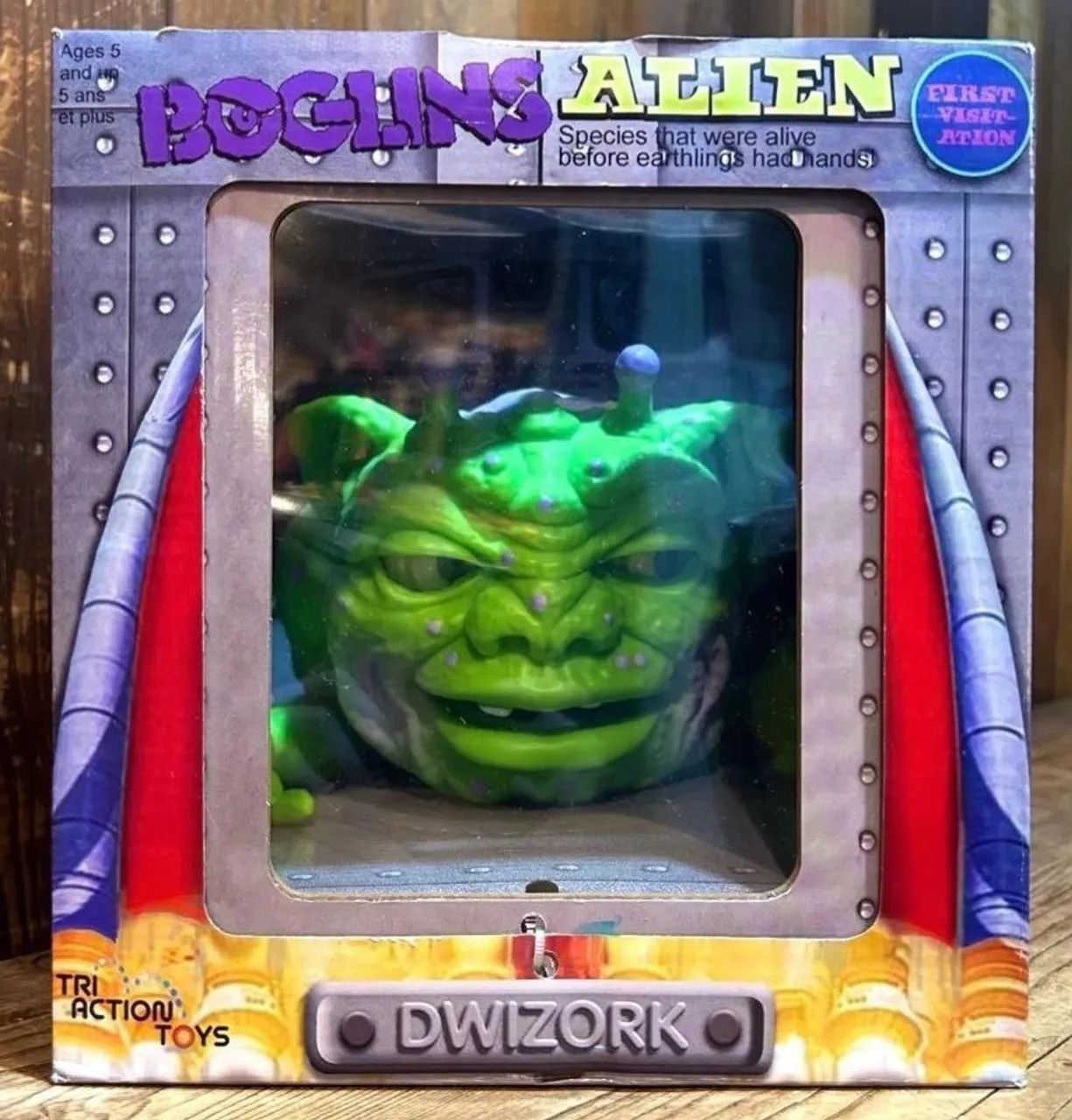 DWIZORK - BOGLINS ALIEN | MONSTRO CLÁSSICO ANOS 80 | FIGURA