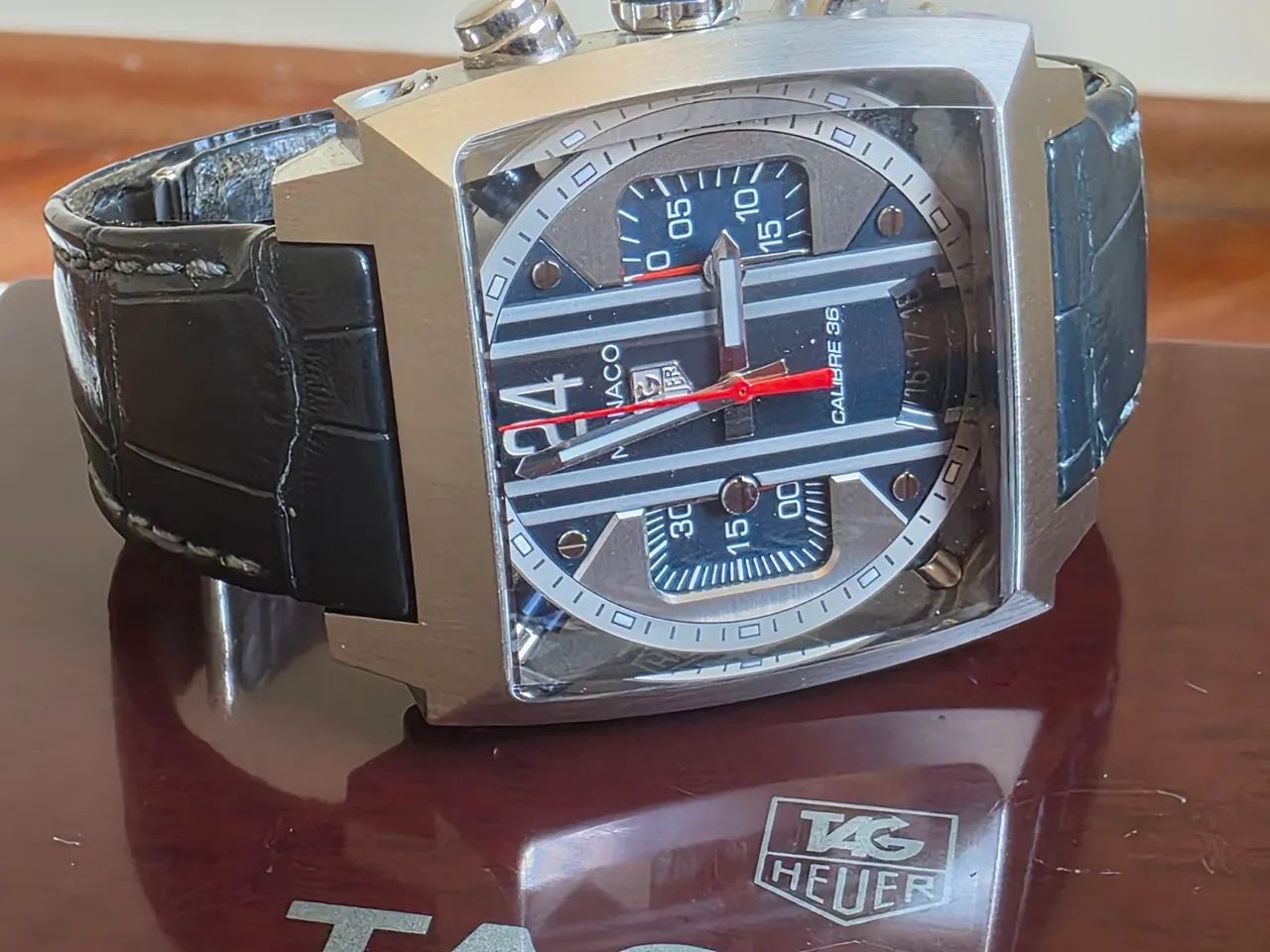 Relógio Tag Heuer Mônaco calibre 36. - Foto 2