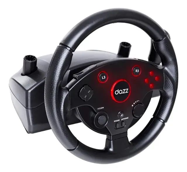 Volante e pedal DAZZ T6 - Foto 4