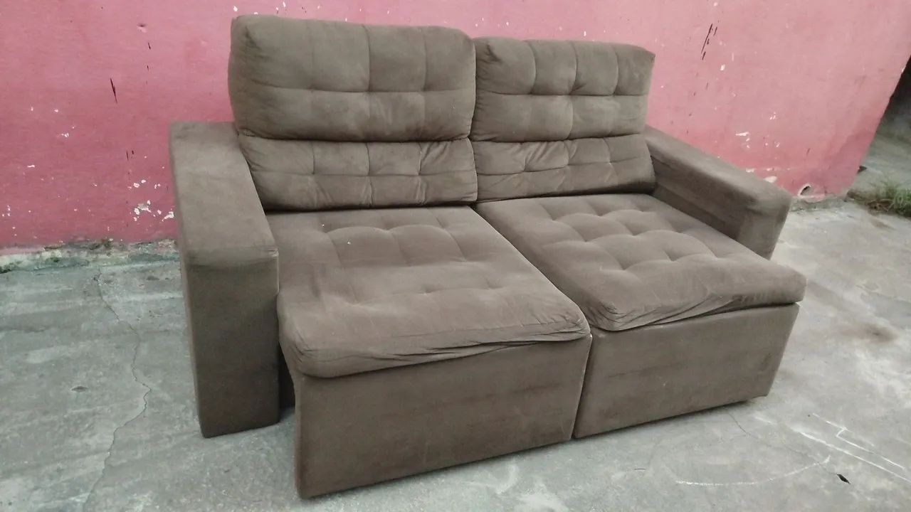 Sofá retrátil, entrega grátis  - Foto 2