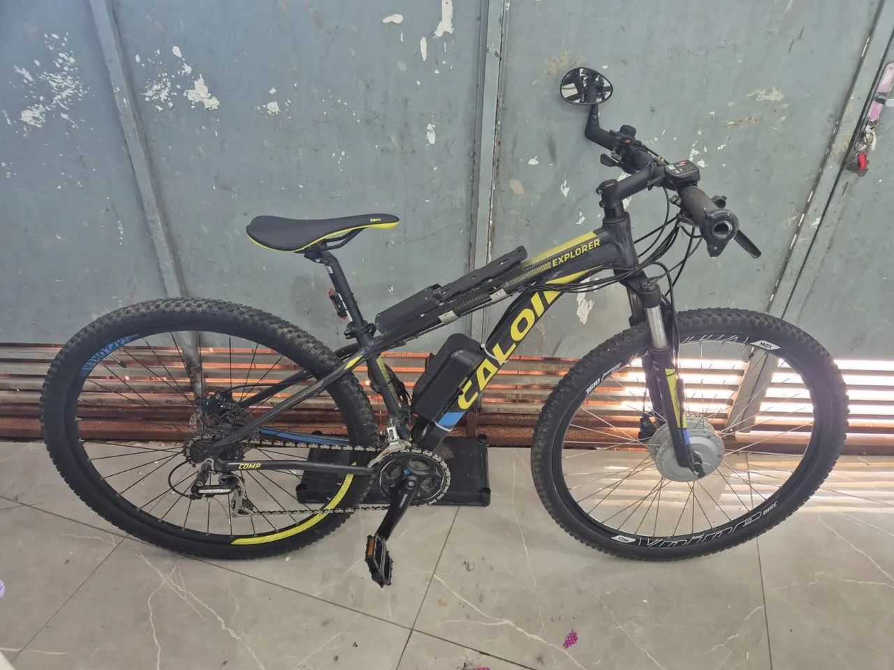 Bicicleta elétrica 450 watts