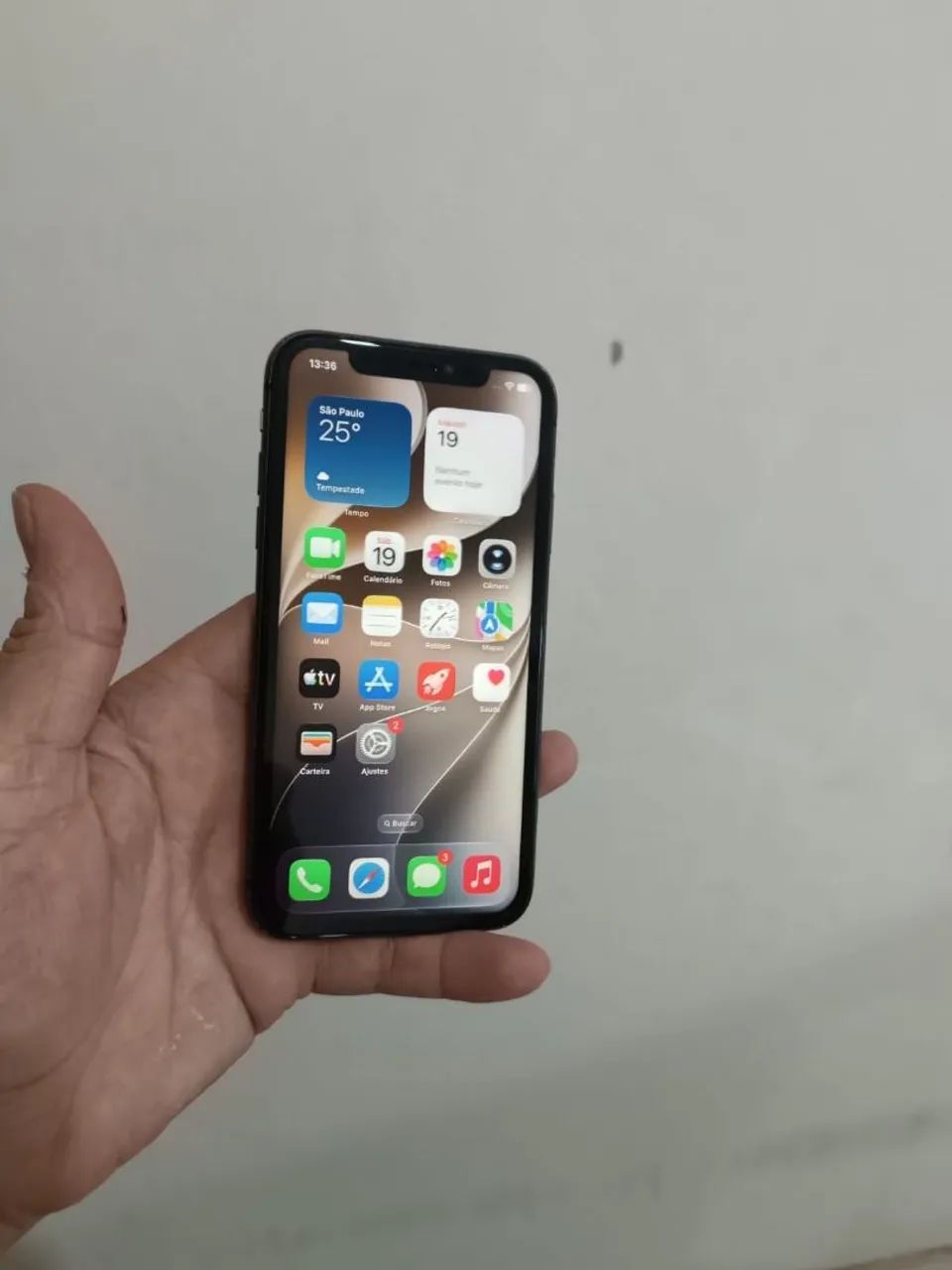 iPhone 11 64 giga Fac id ok bateria saúde 70 - Foto 5