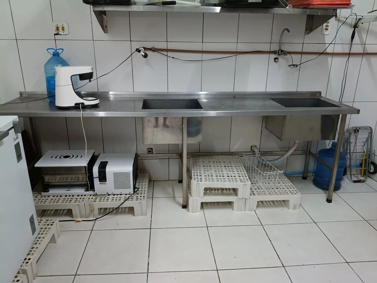 Pias para cozinha de restaurante 