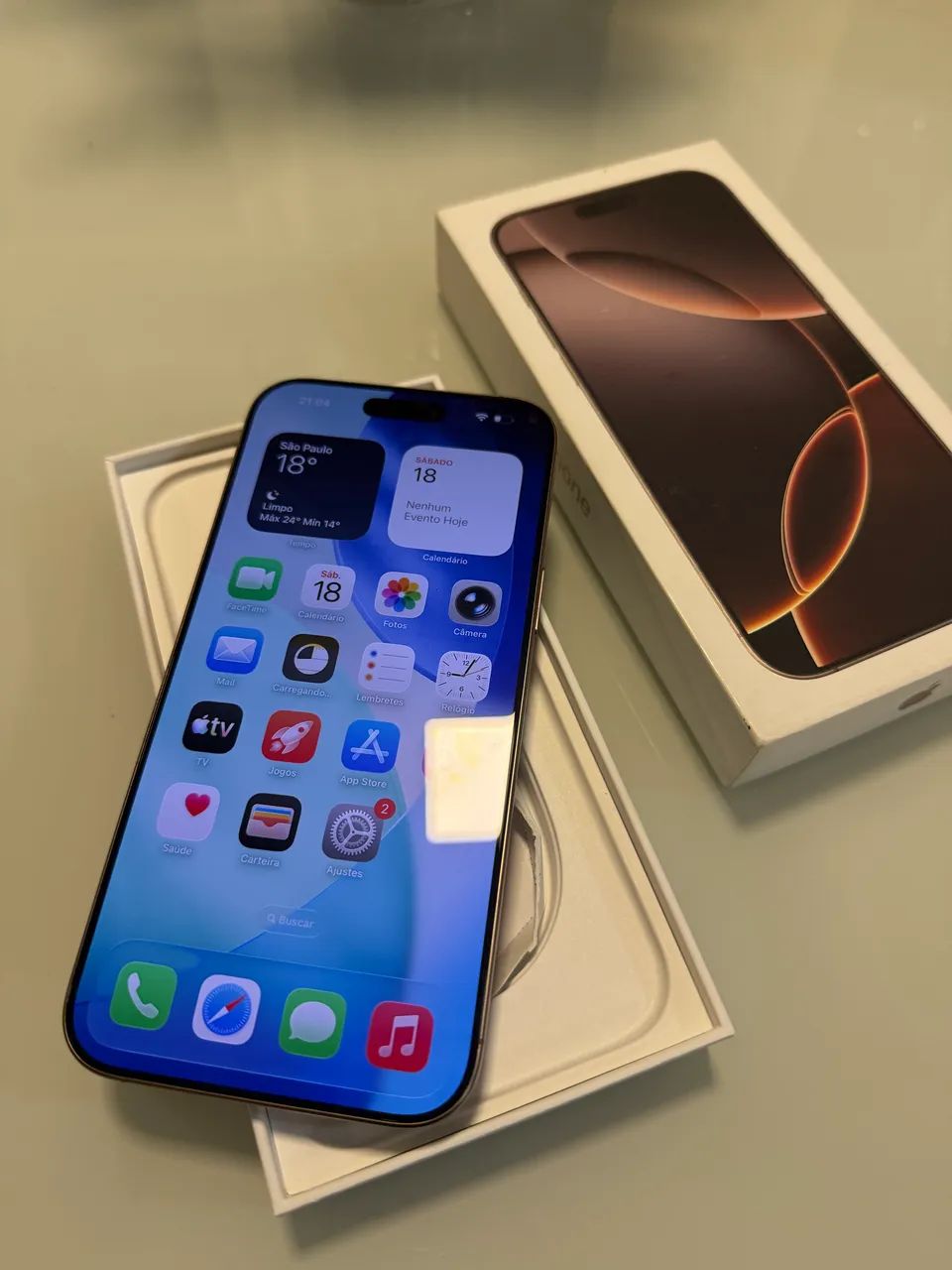 iPhone 16 Pro Max 256gb impecável  - Foto 3