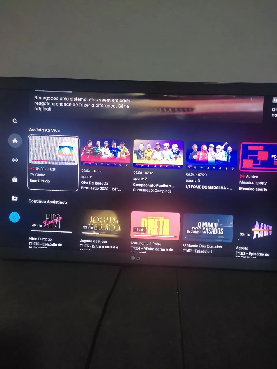 Televisão LG Smart 24 polegadas 